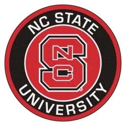 Fanmats NC State Roundel Mat, 27" dia.