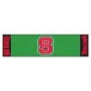 Fanmats NC State Putting Green Mat, 18"x72" -Rugs&Mats Official Shop Grainger G5749952