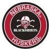 Fanmats Nebraska-Blackshirts Roundel Mat -Rugs&Mats Official Shop Grainger G5750092