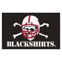 Fanmats Nebraska-Blackshirts UltiMat, 5 ft.x8 ft.