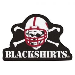 Fanmats Nebraska-Blackshirts Mascot Mat
