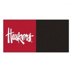 Fanmats Nebraska Huskers, 18"x18" Carpet, PK20