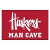 Fanmats Nebraska Huskers Man Cave Rug -Rugs&Mats Official Shop Grainger G5750427