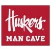 Fanmats Nebraska Huskers Man Cave Tailgater Rug -Rugs&Mats Official Shop Grainger G5750433