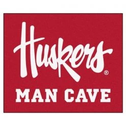 Fanmats Nebraska Huskers Man Cave Tailgater Rug