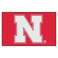 Fanmats Nebraska Ulti-Mat, 5 ft.x8 ft.