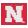 Fanmats Nebraska Tailgater Rug, 5 ft.x6 ft. -Rugs&Mats Official Shop Grainger G5750652