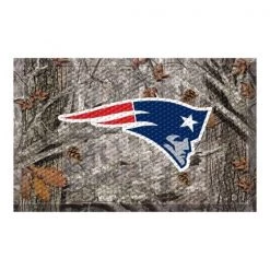 Fanmats New England Patriots Scraper Mat, Camo
