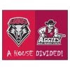 Fanmats New Mexico-New Mexico State Divided Rug -Rugs&Mats Official Shop Grainger G5751669