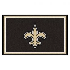 Fanmats New Orleans Saints, 4 ft.x6 ft. Rug