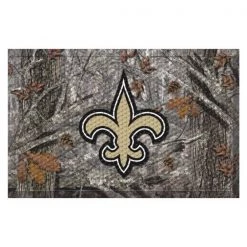 Fanmats New Orleans Saints Scraper Mat, Camo