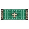 Fanmats New Orleans Saints Runner, 30"x72" -Rugs&Mats Official Shop Grainger G5752107