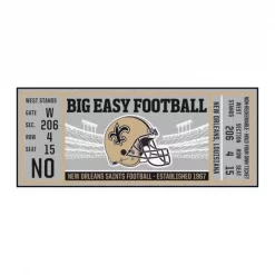 Fanmats New Orleans Saints Ticket Runner