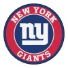 Fanmats New York Giants Roundel Mat, 27" dia. -Rugs&Mats Official Shop Grainger G5752308