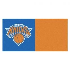 Fanmats New York Knicks, 18"x18" Carpet Tile, PK20
