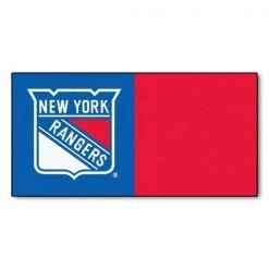 Fanmats New York Rangers, 18"x18" Carpet, PK20