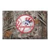 Fanmats New York Yankees Logo Scraper Mat, Camo -Rugs&Mats Official Shop Grainger G5753437