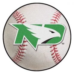 Fanmats North Dakota Baseball Mat, 27" dia.
