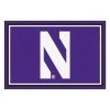 Fanmats Northwestern, 5 ft.x8 ft. Rug -Rugs&Mats Official Shop Grainger G5755403