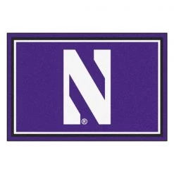 Fanmats Northwestern, 5 ft.x8 ft. Rug