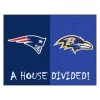 Fanmats Notre Dame-Purdue House Divided Rug