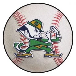 Fanmats Notre Dame Baseball Mat, Fighting Irish