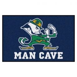 Fanmats Notre Dame Man Cave Rug, Fighting Irish