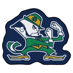 Fanmats Notre Dame Mascot Mat, Fighting Irish