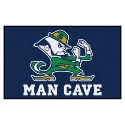 Fanmats Notre Dame Man Cave UltiMat, 5 ft.x8 ft.