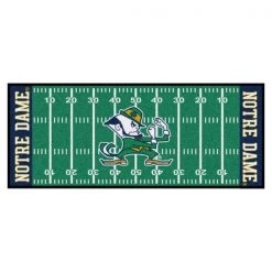 Fanmats Notre Dame Runner Fighting Irish