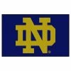 Fanmats Notre Dame Ulti-Mat, 5 ft.x8 ft., ND -Rugs&Mats Official Shop Grainger G5756182