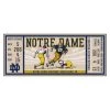 Fanmats Notre Dame Ticket Runner, 30"x72"
