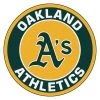 Fanmats Oakland Athletics Roundel Mat -Rugs&Mats Official Shop Grainger G5756593