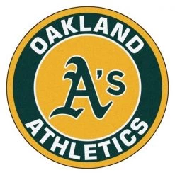 Fanmats Oakland Athletics Roundel Mat