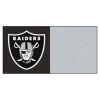 Fanmats Oakland Raiders, 18"x18" Carpet Tile, PK20