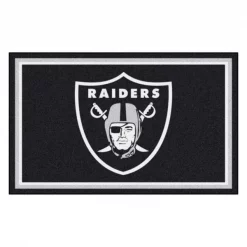 Fanmats Oakland Raiders, 4 ft.x6 ft. Rug