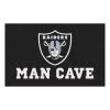Fanmats Oakland Raiders Man Cave UltiMat Rug
