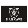Fanmats Oakland Raiders Man Cave Rug -Rugs&Mats Official Shop Grainger G5756952