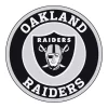 Fanmats Oakland Raiders Roundel Mat, 27" dia. -Rugs&Mats Official Shop Grainger G5757040
