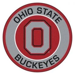 Fanmats Ohio State Roundel Mat, 27" dia.