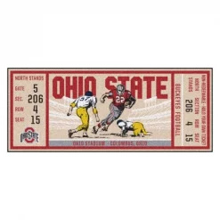 Fanmats Ohio State University Ticket Runner