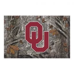 Fanmats Oklahoma Scraper Mat, 19"x30", Camo