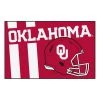 Fanmats Oklahoma Uniform Starter Rug, 19"x30" -Rugs&Mats Official Shop Grainger G5758081