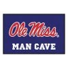 Fanmats Ole Miss Man Cave Starter Rug, 19"x30" -Rugs&Mats Official Shop Grainger G5758291