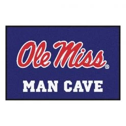 Fanmats Ole Miss Man Cave Starter Rug, 19"x30"