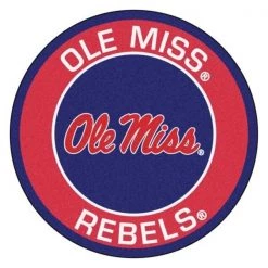 Fanmats Ole Miss Roundel Mat, 27" dia.