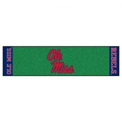 Fanmats Ole Miss Putting Green Runner, 18"x72"