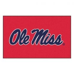 Fanmats Ole Miss Ulti-Mat, 5 ft.x8 ft.