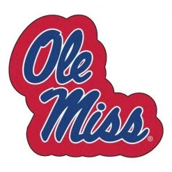 Fanmats Ole Miss Mascot Mat