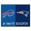 Fanmats Patriots-Bills House Divided Rug -Rugs&Mats Official Shop Grainger G5759463